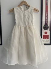 BHS Designer Range Flower Girl Dress Ivory 9-10 years