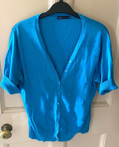 Bossini turquoise cardigan - turquoise,