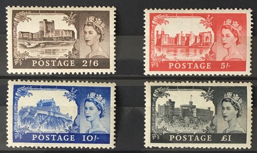 Qeii 1955 wilding - 1955, set