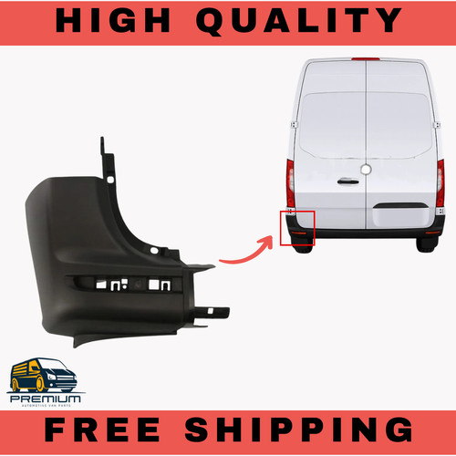 Left rear corner bumper for - ,