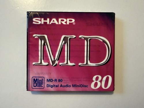 Sharp mini disc md r - mini,