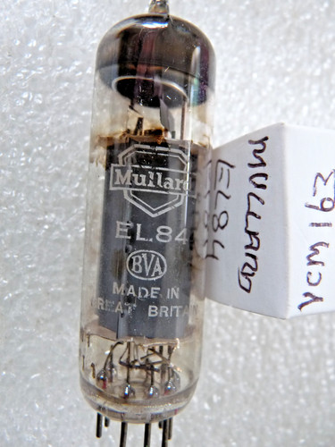 Mullard el84 6bq5 code - uk,