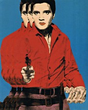 Art Poster Andy Warhol  Elvis