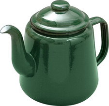 14cm falcon enamel teapot - enamel,