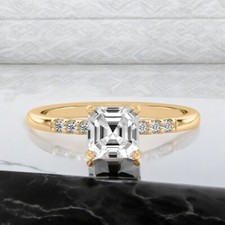 14k Yellow Gold Engagement