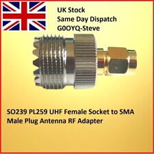 SO239 to SMA Male Adaptor for