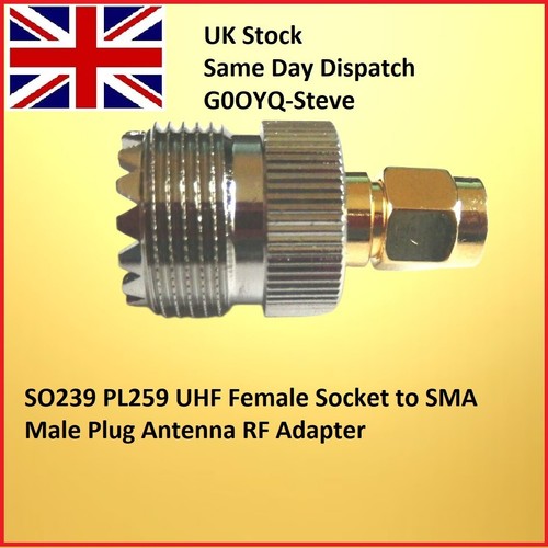 So239 sma male adaptor for - so239,