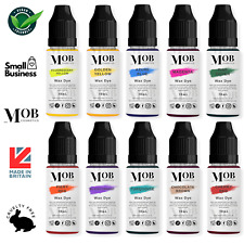 Concentrated Liquid Dye Colours for  Candles | Wax Melts | Snap Bars | Gel 10mL