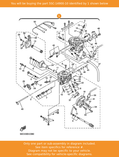 Yamaha carburetor assy - yamaha,