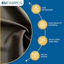 FIRE RETARDANT FABRIC BLACK