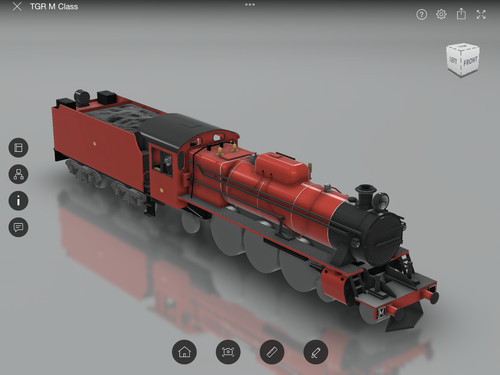 Tgr class steam locomotive - tgr,