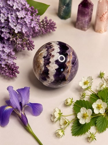 Rare large amethyst flower - rare,
