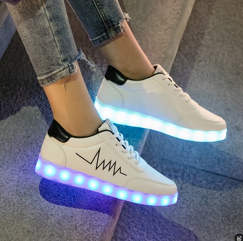 Sneakers led light shoes - sneakers, up