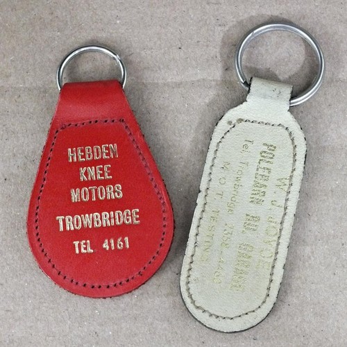 Vintage key fob hebden knee - key,