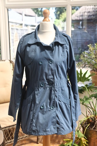 Ladies lined short mac trench - ladies,