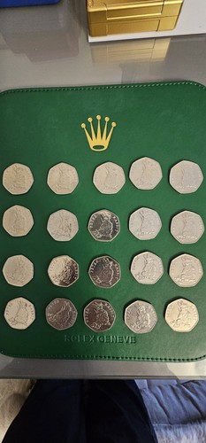 2018 peter rabbit 50p - 50p, fifty