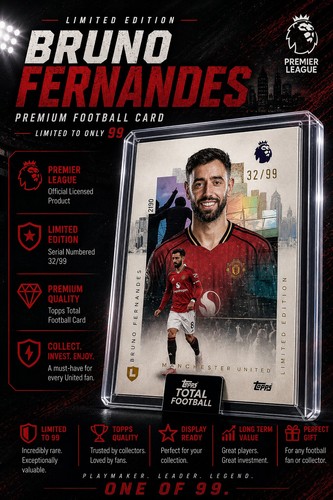 Bruno fernandes topps total - bruno,