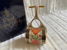 Royal Crown Derby - Miniature - Garden Roller (Boxed)