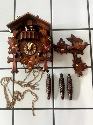 Vintage romance cuckoo - vintage, clock