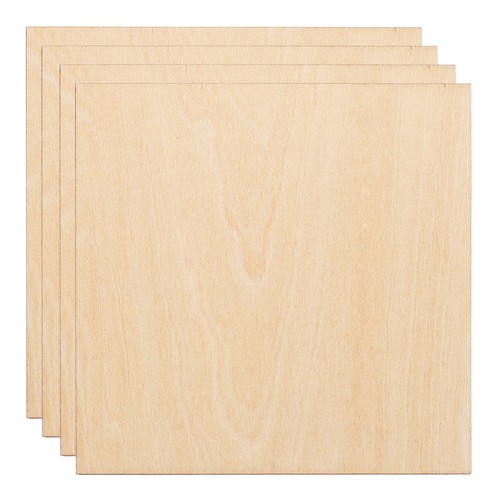 4pcs 3mm basswood - 3mm, plywood