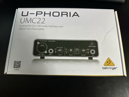 Behringer umc22 phoria - behringer, usb