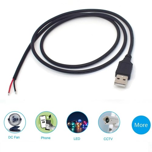 Usb male pin bare - pin, wire