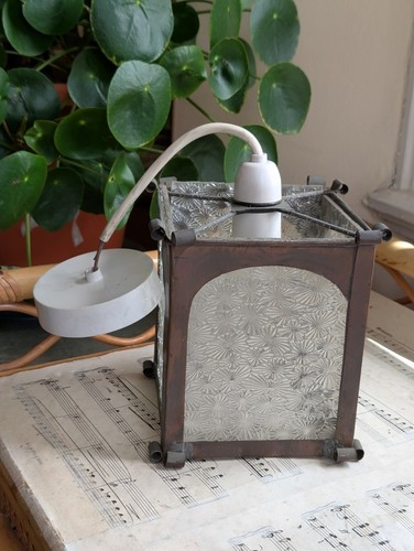 Vintage lantern pendant light - lantern,