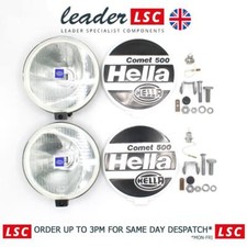 2x Genuine HELLA Halogen High