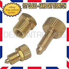 PAINTBALL PCP STIRRUP HAND PUMP AIR BLEED VALVE BOTTLE PRESSURE RELEASE SCREW UK