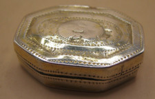 Antique Sterling Silver Vinaigrette Georgian Hallmarked 1810 Joseph Wilmore