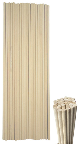 Natural wood dowel rods - dowel,