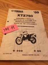 Yamaha XTZ750 1989 Instruction