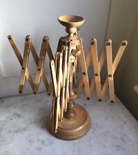Antique, French, Wooden, Tabletop, Swift Yarn Wool Winder 
