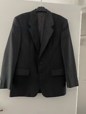 Baumler Mens Grey Wool Blend Suit Jacket Size 42 Reg VGC 