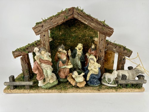 Vintage nativity set mary - vintage,
