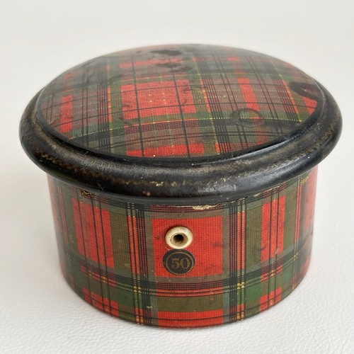 Antique caledonia tartan ware - tartan,