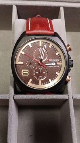 Curren chronograph wristwatch - chronograph,