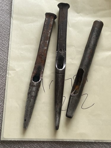 3pc steel hollow hand punch - steel,