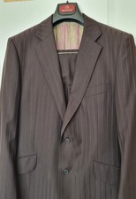 Oswald Boateng Mens Pin Stripe