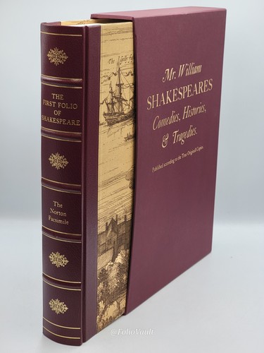 First folio shakespeare - first, of