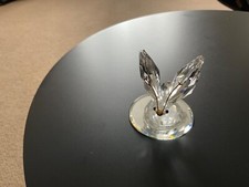 Swarovski Crystal Large Butterfly -100002 -Reattached to Base -Display Mirror