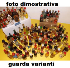 miniature liqueurs bottles