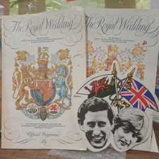 The Royal Wedding Prince Charles And Lady Diana Official Programme 29 Jul 1981