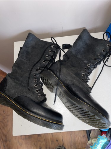 Doc martens hazel black - doc, suede