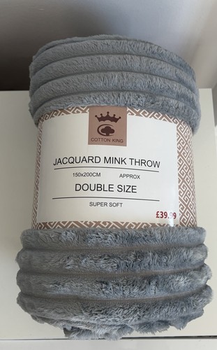 Cotton king grey jacquard - grey,