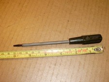 Rare vintage Wm. Marples & Sons 3 3/4" Bakelite handle screwdriver 1/8" wide end