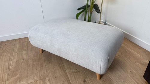Dfs the freya fabric footstool - dfs,
