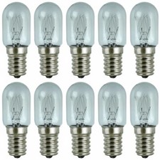 Pack Of 10 x Light Bulb Clear 24v 3w Tungsten Pygmy E14 Dimmable NOT MAINS 240v