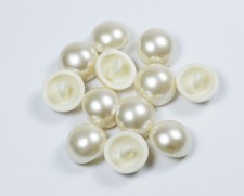 Large Pearl Dome Shank Buttons