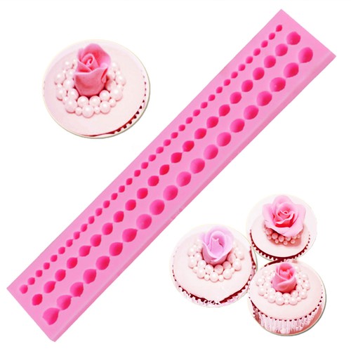 Silicone pearl beads mold cake - silicone,